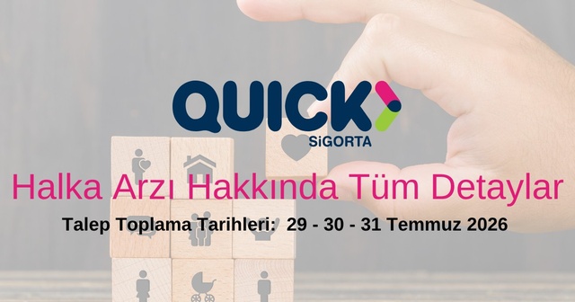Quick Sigorta A.Ş. Halka Arzı ve Tüm Detayları